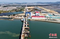 漳汕高铁全线进入跨海大桥架梁施工阶段